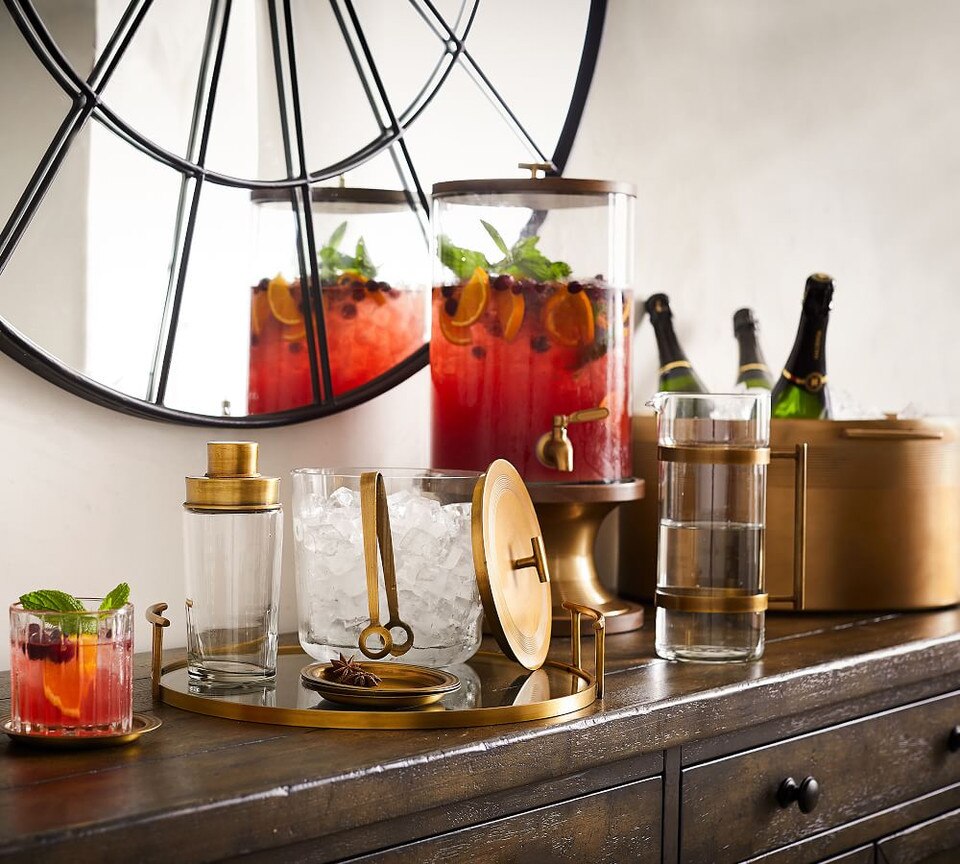 Bleecker Stainless Steel Party Bucket Pottery Barn Australia